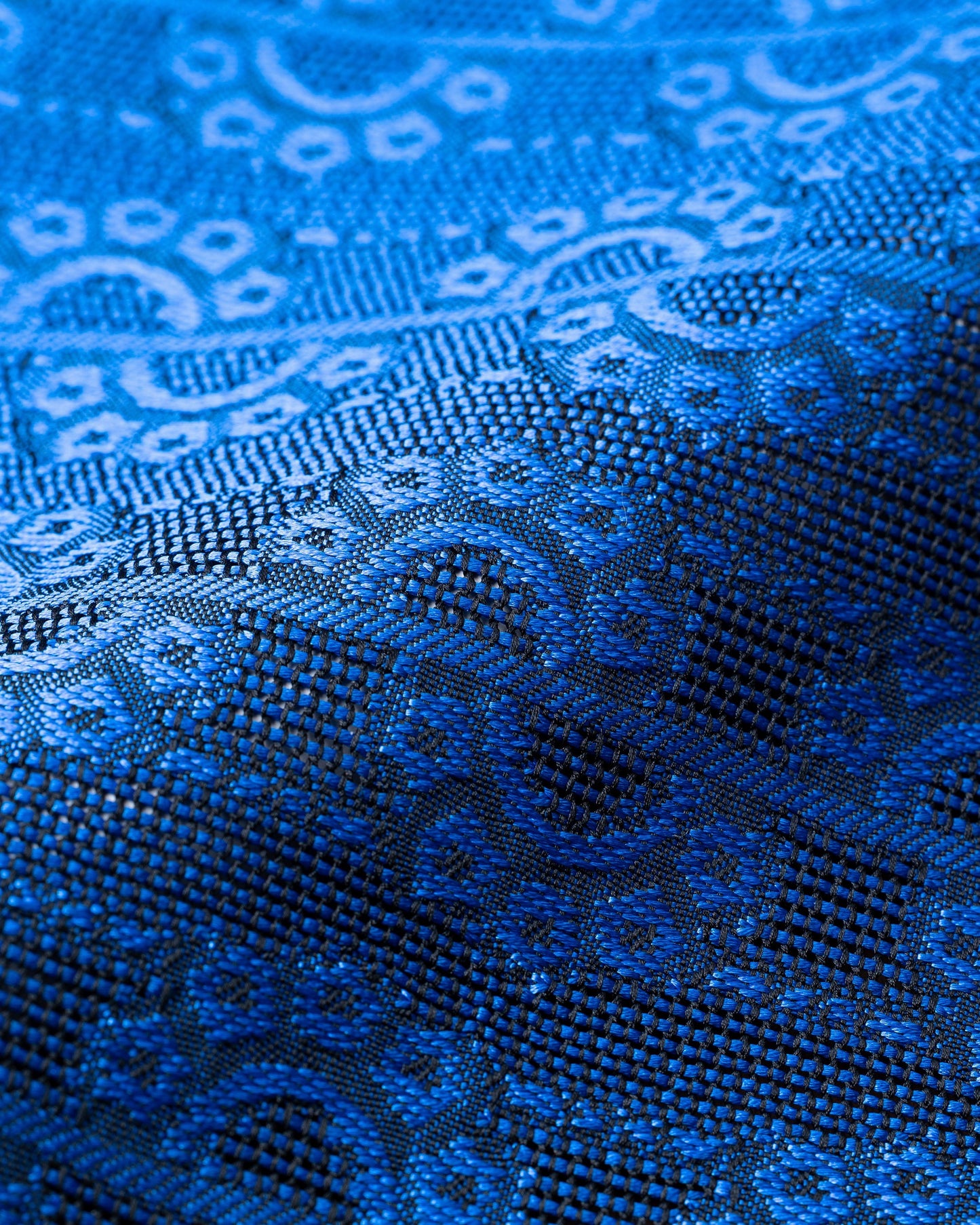 [Art] CHAIN CHAIN Pocket Square Tango Blue