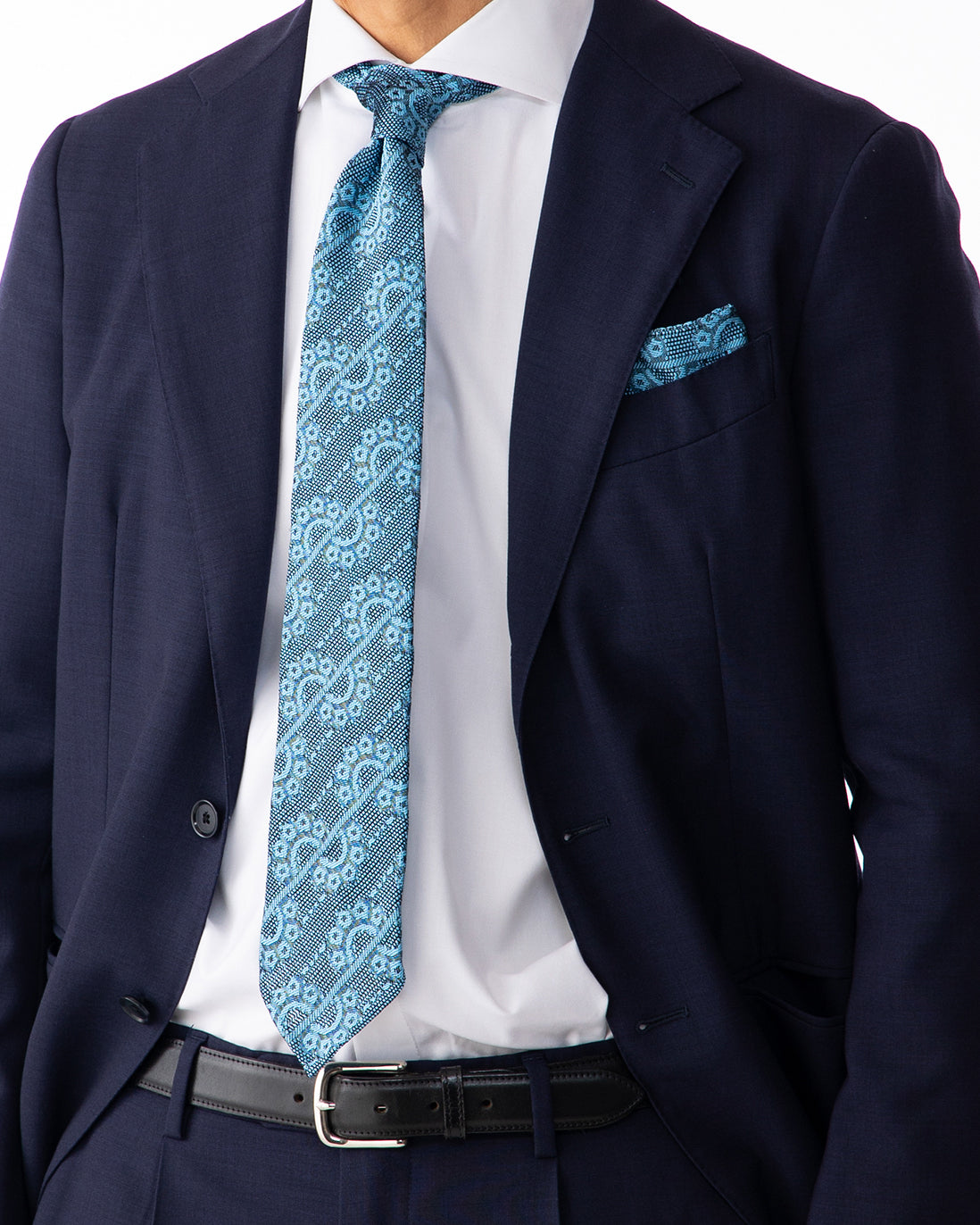 [Art] CHAIN CHAIN Tie & Pocket Square Sax
