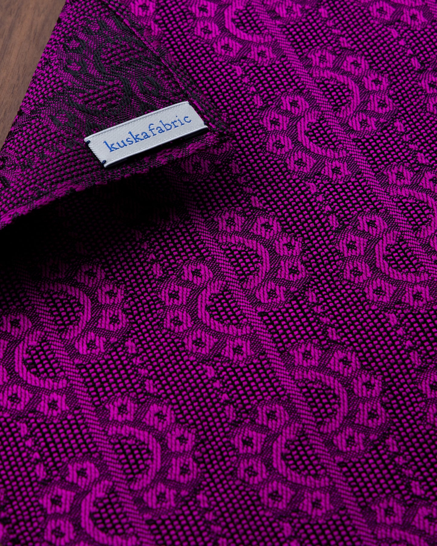 [Art] CHAIN CHAIN Pocket Square Purple