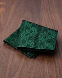 [Art] CHAIN CHAIN Pocket Square Green