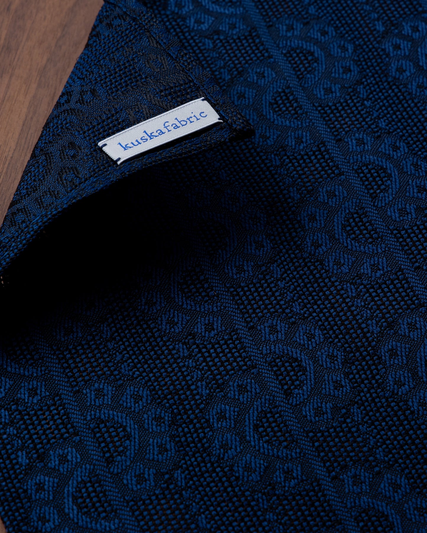 [Art] CHAIN CHAIN Pocket Square Dark Navy