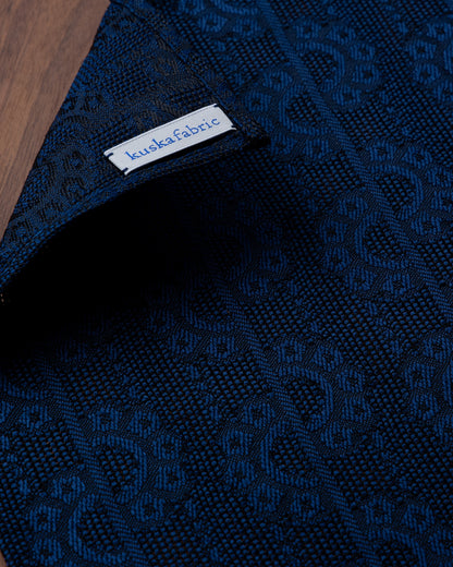 [Art] CHAIN CHAIN Pocket Square Dark Navy