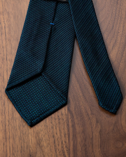 Executive Kasuri Mix Tie Dark Navy x Dark Green