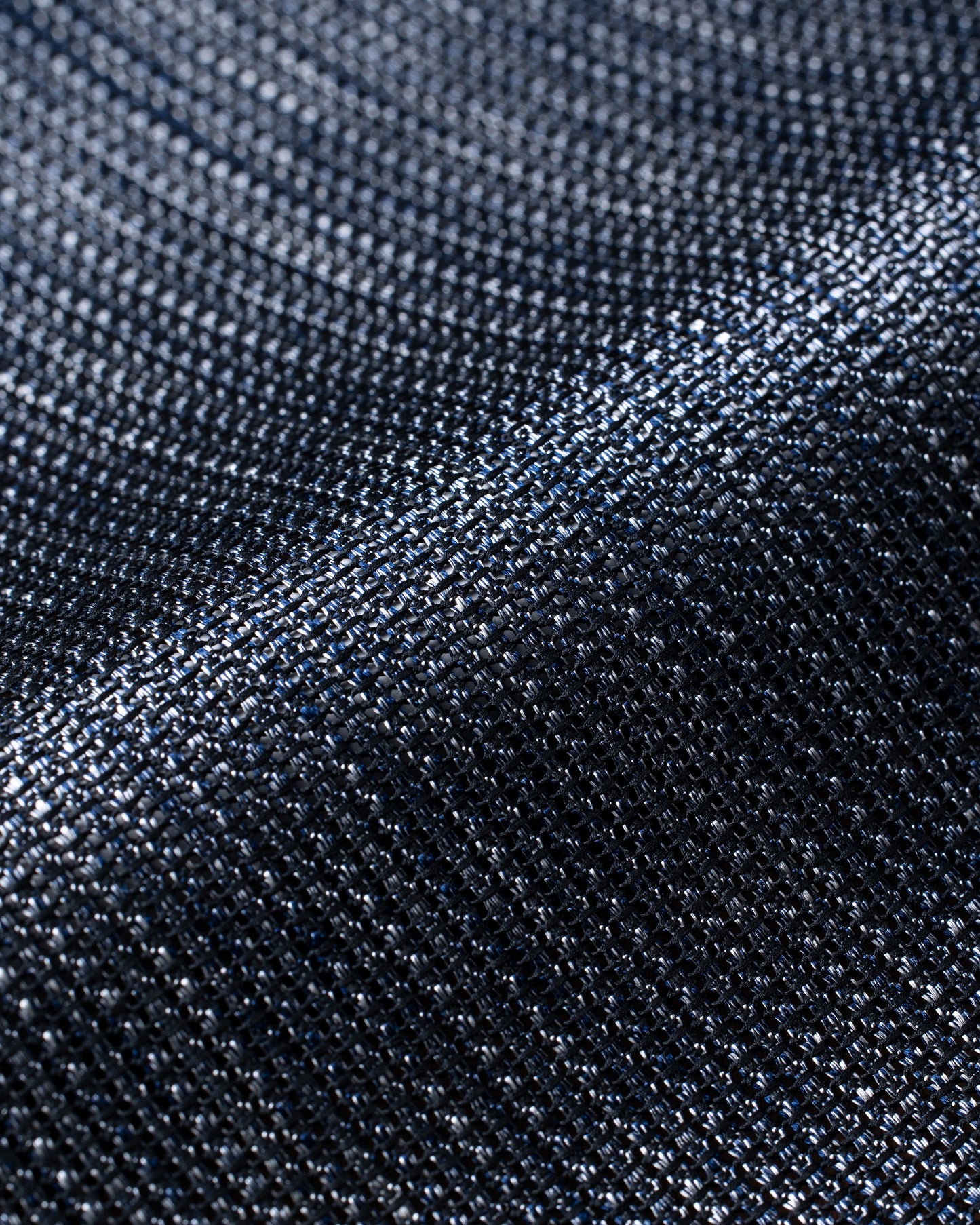 Executive Kasuri Mix Tie Dark Navy x Silver