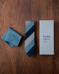 Executive Garza Tie (3 colors) & Pocket Square Sax