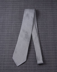 Executive Solid Tie Silver Gray