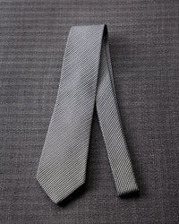 Fresco Tie White Gray