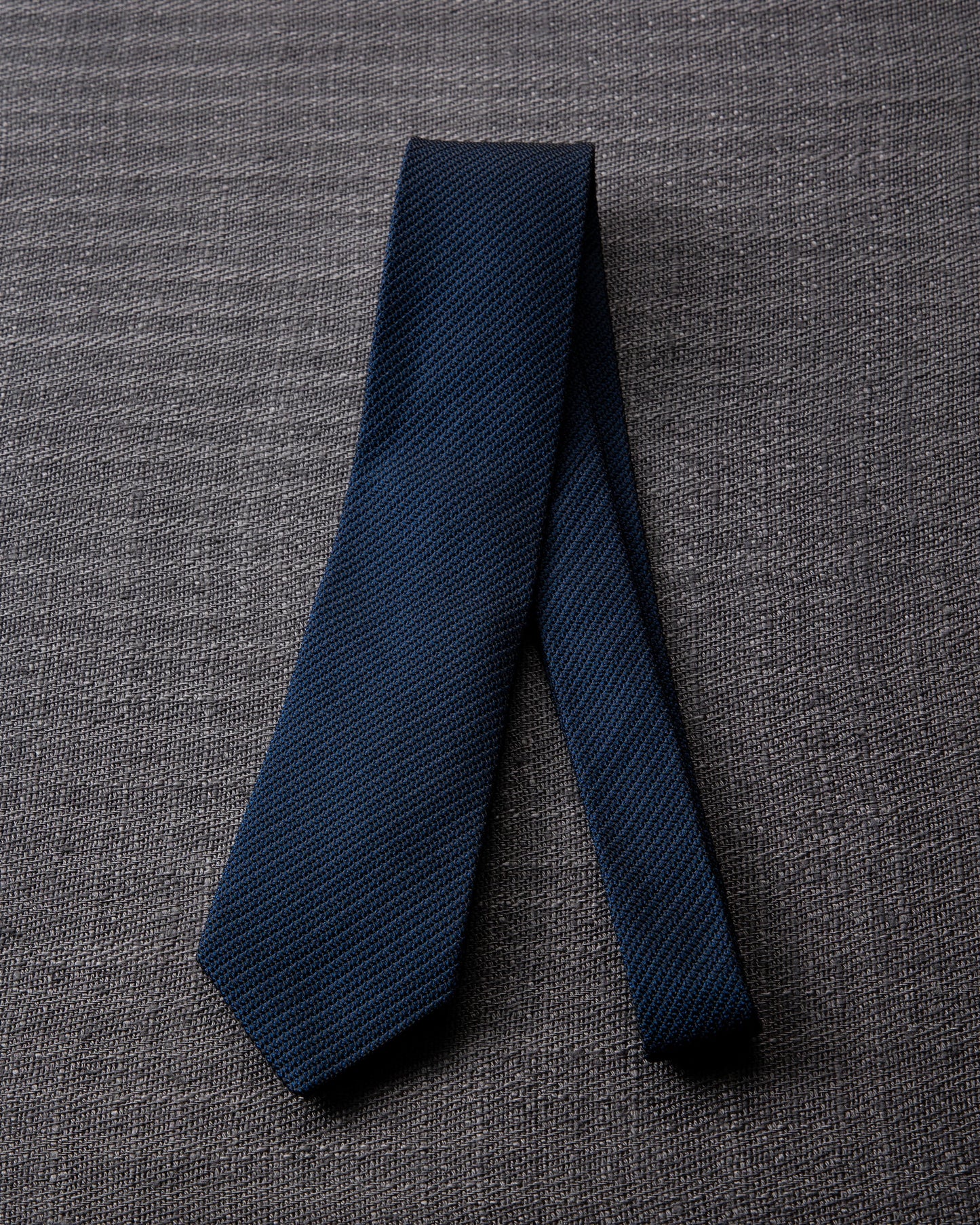 Fresco Tie Dark Navy