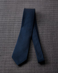 Fresco Tie Dark Navy