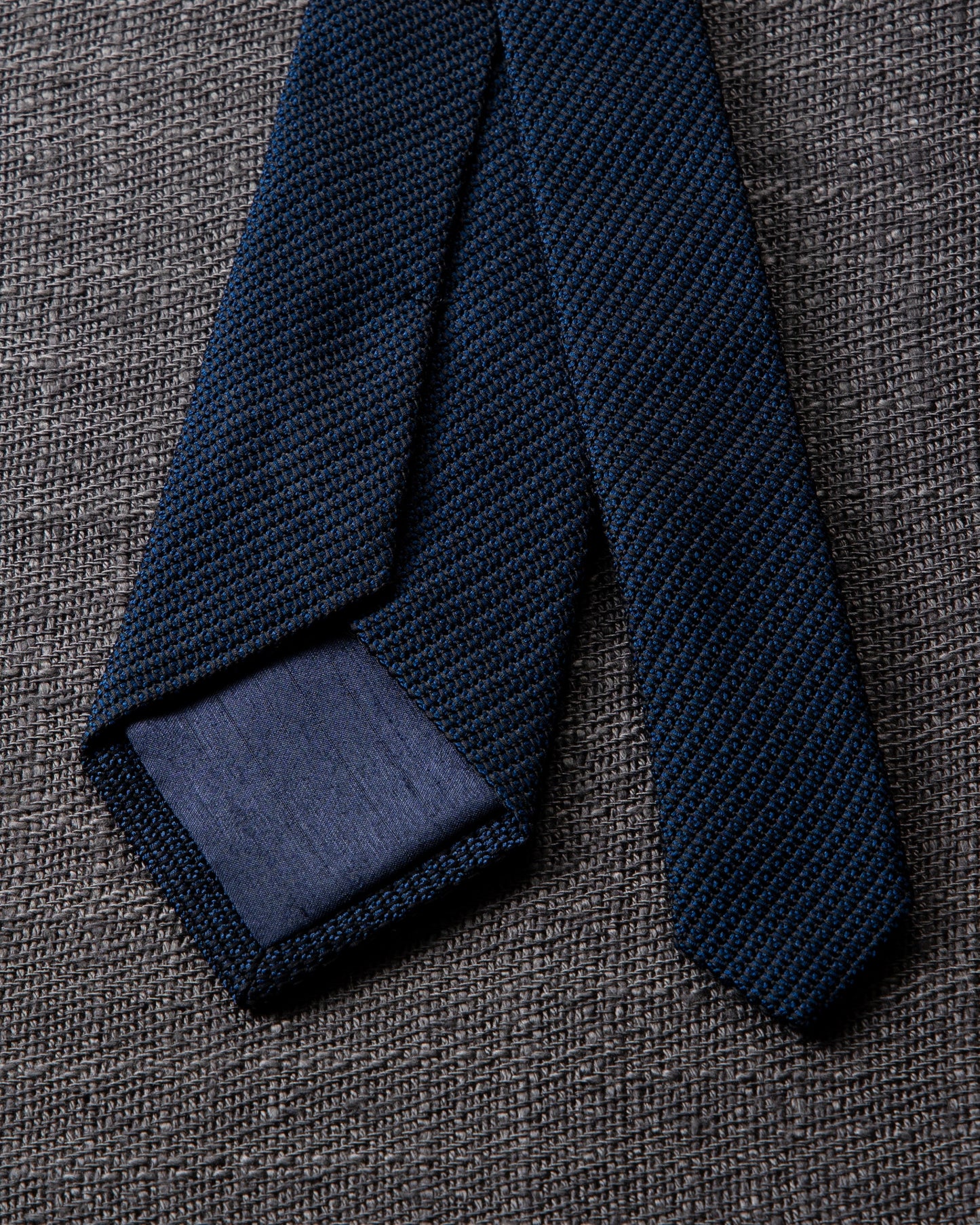 Fresco Tie Dark Navy