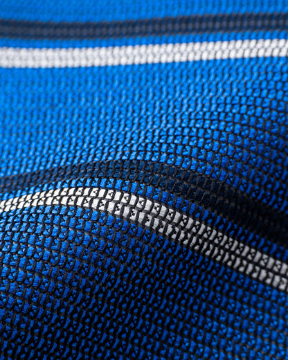 2 Line Regimental Tie Tango Blue
