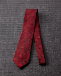 Tango Jacquard Tie Red