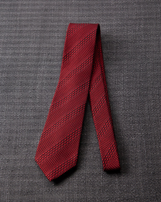 Tango Jacquard Tie Red