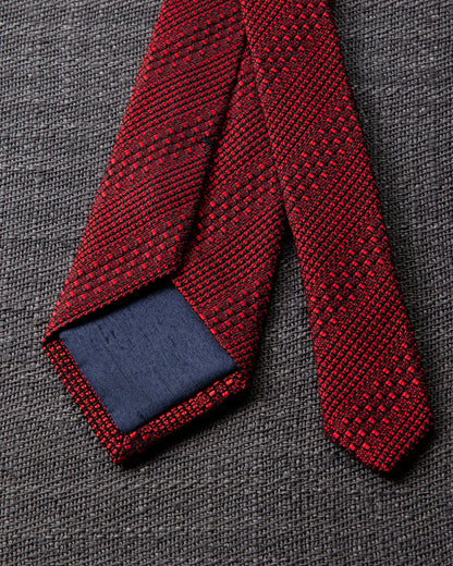 Tango Jacquard Tie Red