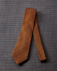 Tango Jacquard Tie Orange
