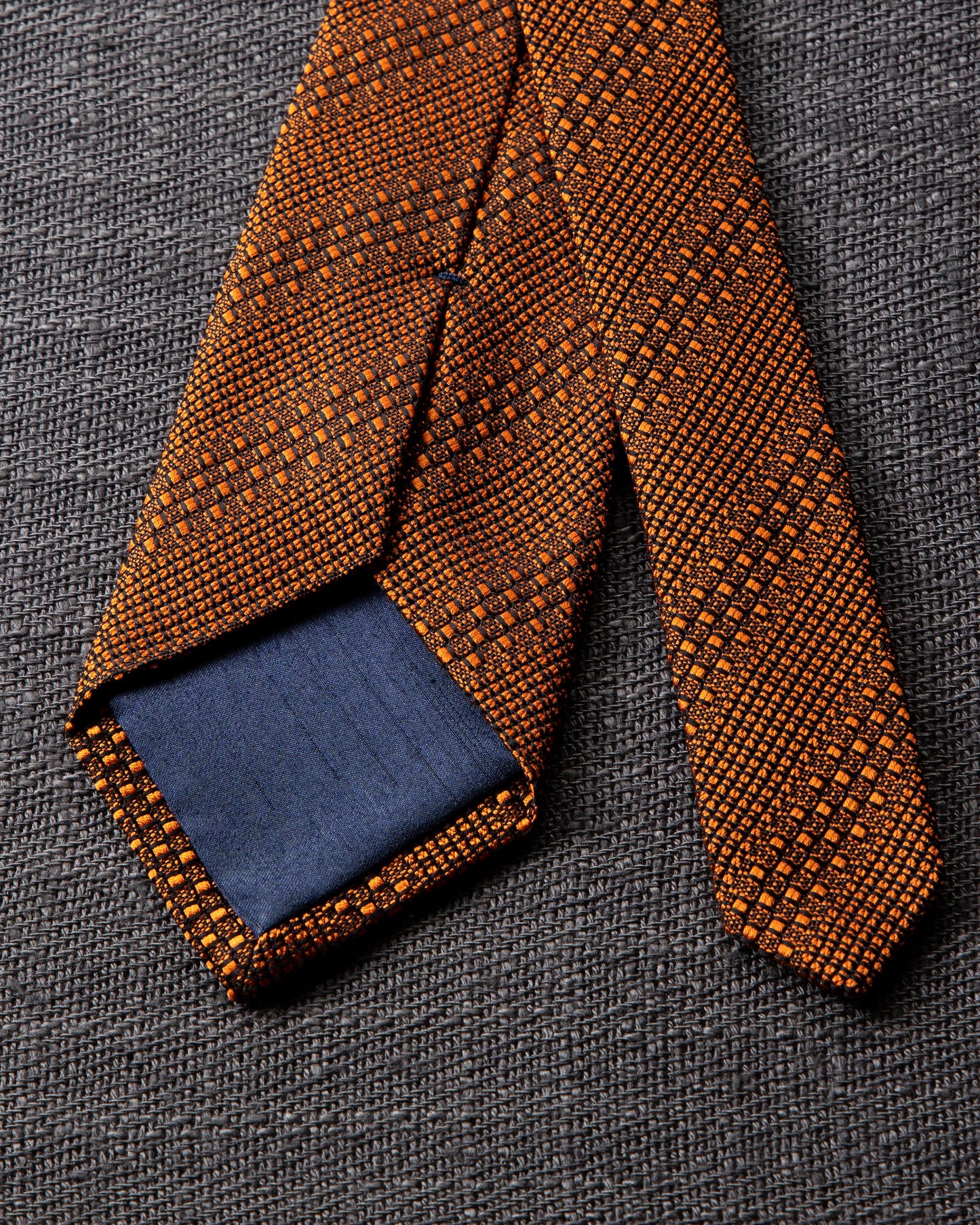 Tango Jacquard Tie Orange