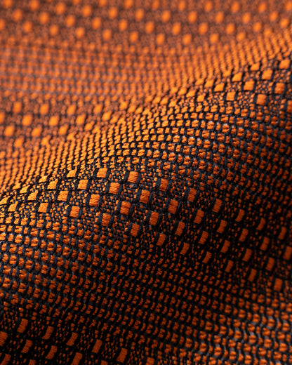 Tango Jacquard Tie Orange