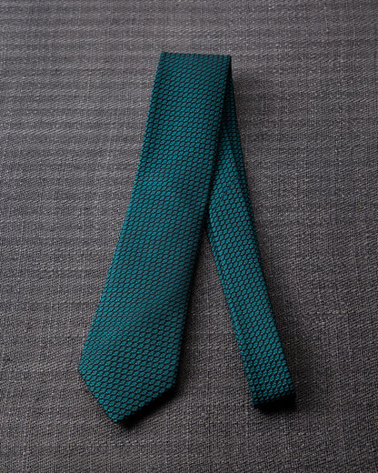 Garza Tie Dark Green