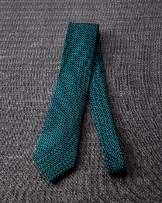 Garza Tie Dark Green