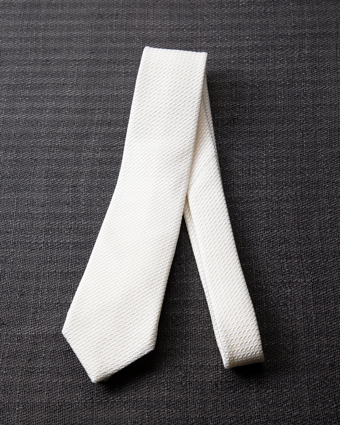 Garza Tie White