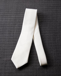 Garza Tie White