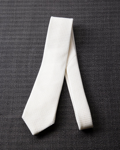 Garza Tie White