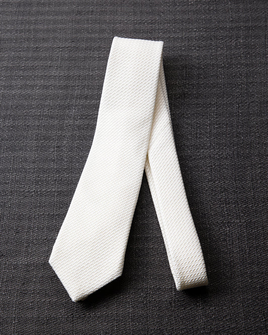 Garza Tie White