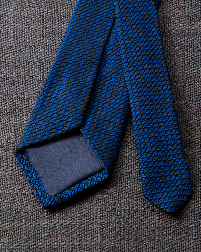 Garza Tie & Pocket Square Navy