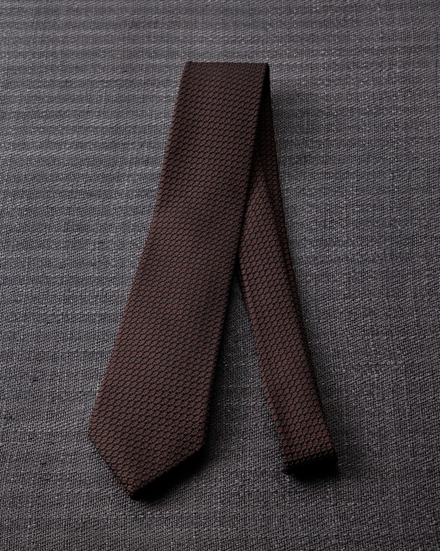 Garza Tie Dark Brown