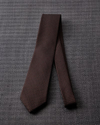 Garza Tie Dark Brown
