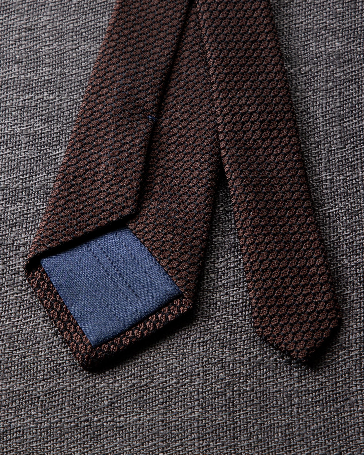 Garza Tie Dark Brown