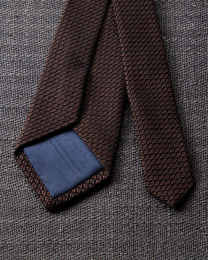 Garza Tie Dark Brown