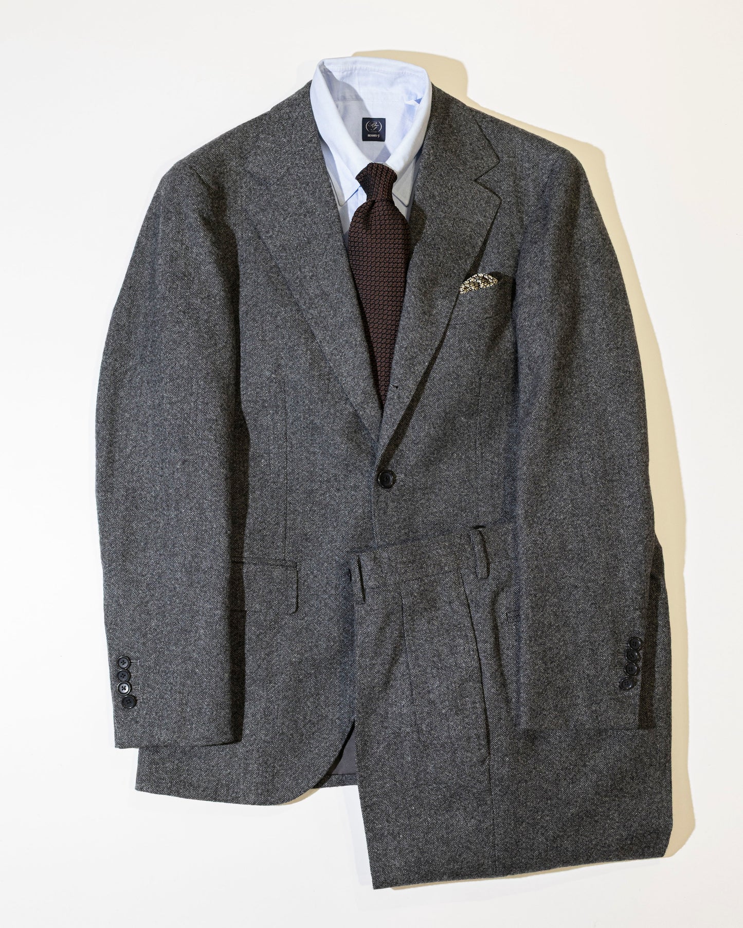 Garza Tie Dark Brown