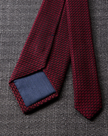 Garza Tie & Pocket Square Wine