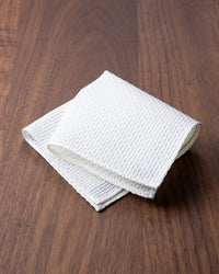 Garza Pocket Square White