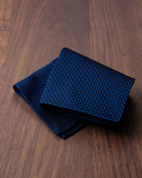 Garza Pocket Square Navy