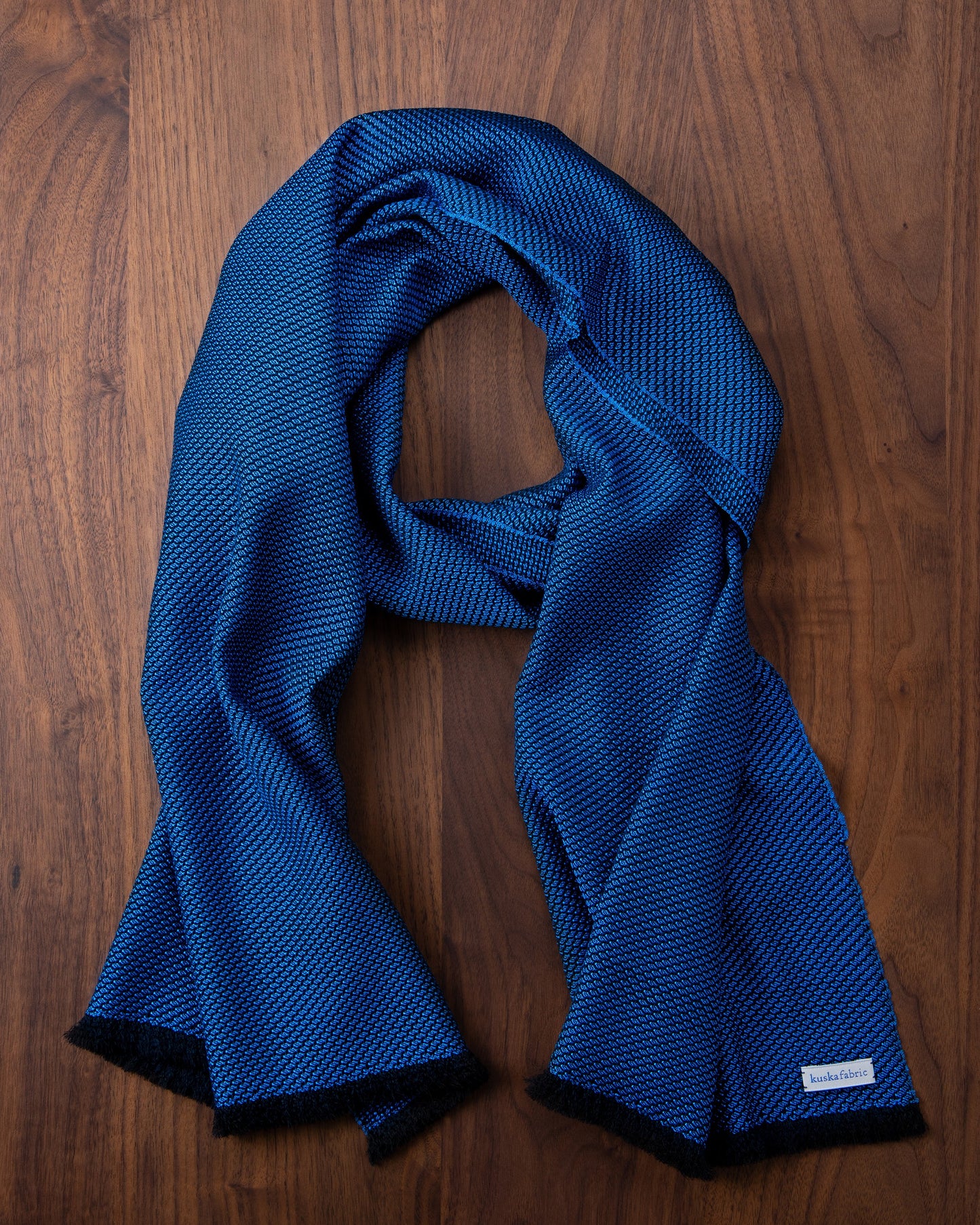 Garza Scarf Tango Blue