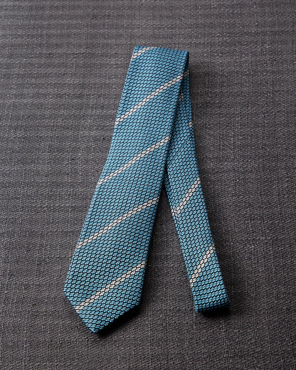 Garza White Line Tie Sax