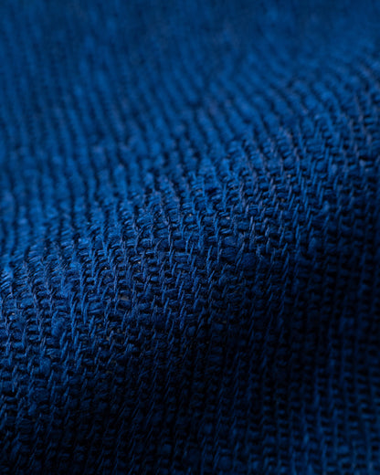 Silk Floss Scarf Navy