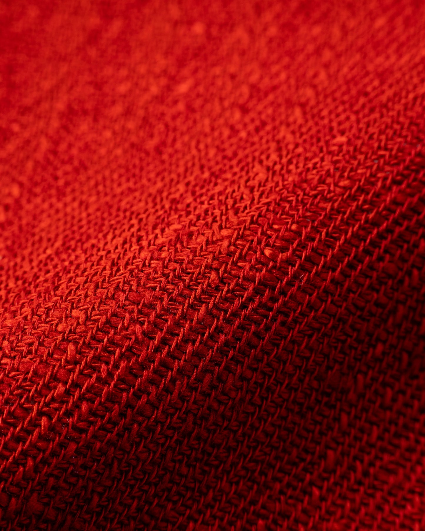 Silk Floss Scarf Red