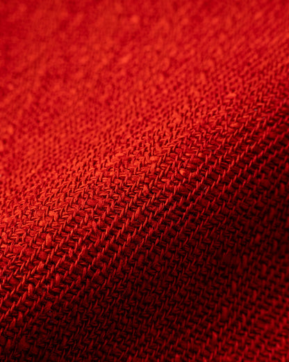 Silk Floss Scarf Red