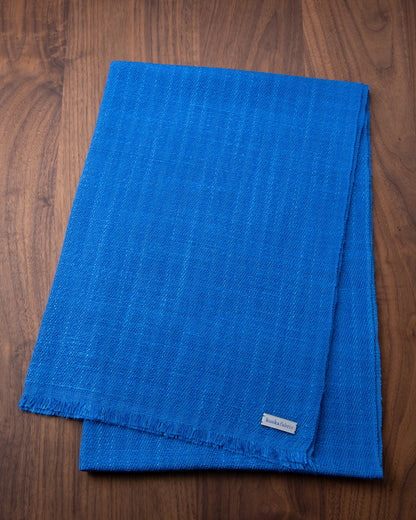 Silk Floss Scarf Tango Blue