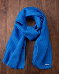 Silk Floss Scarf Tango Blue