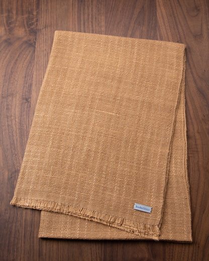 Silk Floss Scarf Beige
