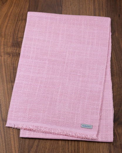 Silk Floss Scarf Pink