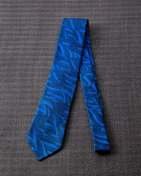 [Art] WAVE HEAD Tie Tango Blue