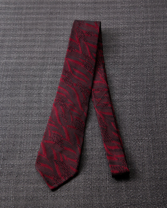 [Art] WAVE HEAD Tie Wine