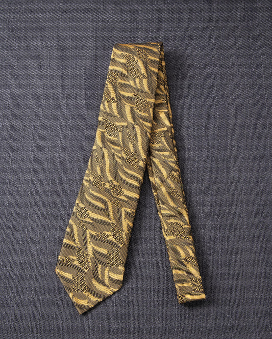 [Art] WAVE HEAD Tie Yellow