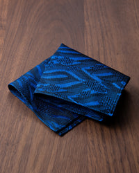 [Art] WAVE HEAD & Pocket Square Tango Blue