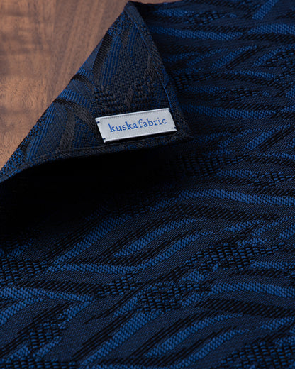 [Art] WAVE HEAD & Pocket Square Dark Navy